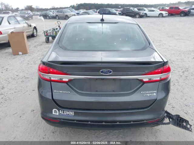 3FA6P0RU7HR300258 Ford Fusion Hybrid Titanium