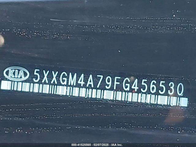 5XXGM4A79FG456530 KIA Optima Lx