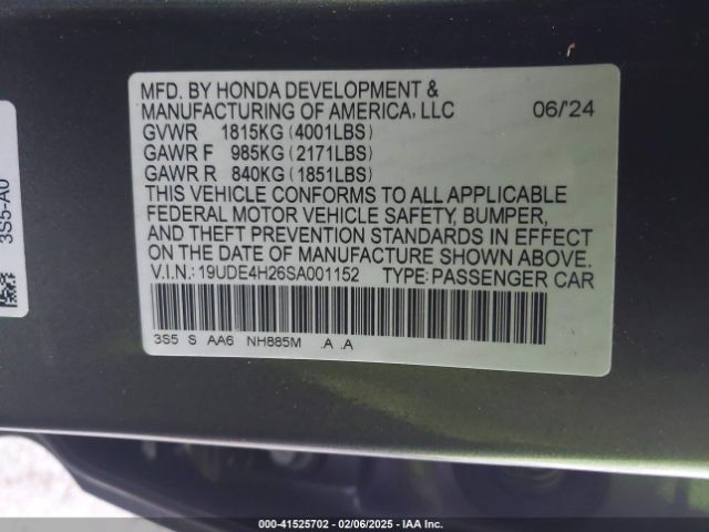 2025 ACURA INTEGRA 19UDE4H26SA001152 Photo 8