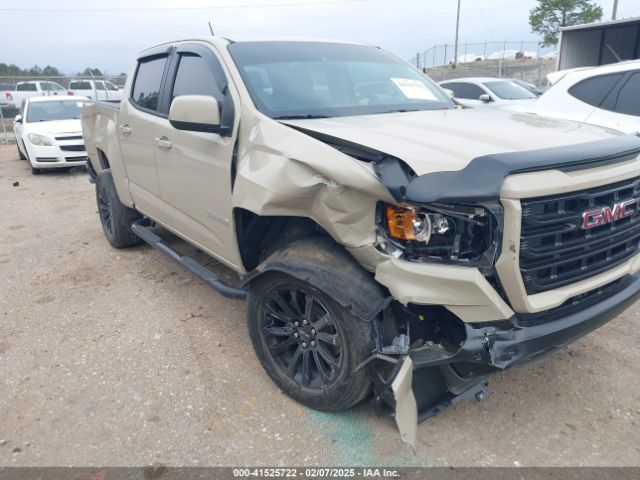 1GTG6CENXN1143350 GMC Canyon 4wd  Short Box Elevation