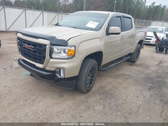 1GTG6CENXN1143350 GMC Canyon 4wd  Short Box Elevation