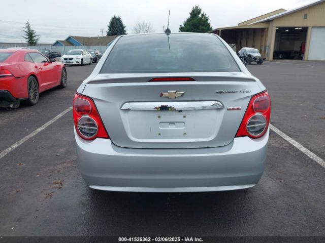 1G1JE5SB4F4108360 Chevrolet Sonic Ltz Auto