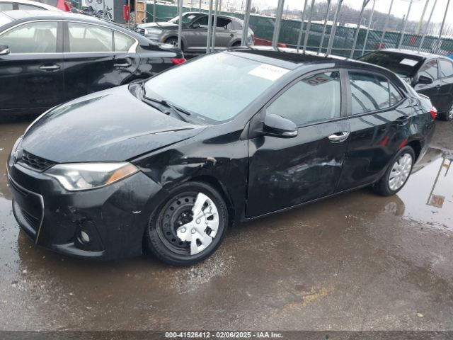 2T1BURHE0GC568833 Toyota Corolla S