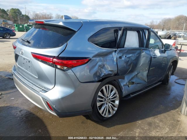 5TDFZRAH2MS041693 Toyota Highlander Platinum