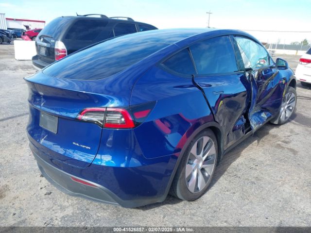 7SAYGDEE6NF318372 Tesla Model Y Long Range Dual Motor All-wheel Drive