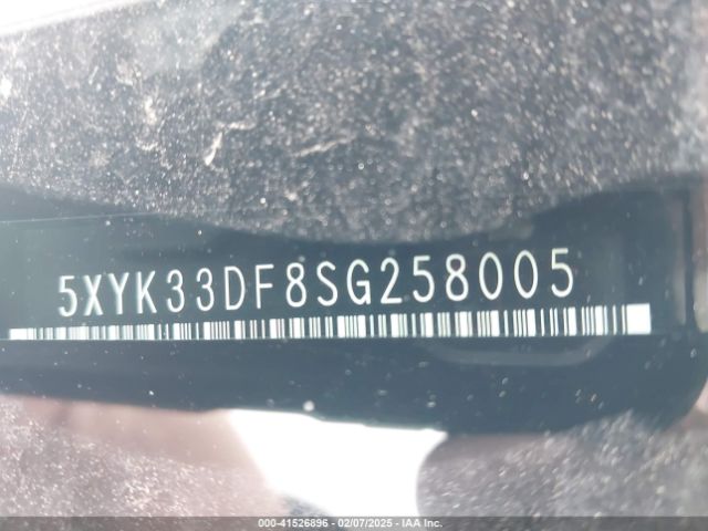 5XYK33DF8SG258005 KIA Sportage Ex