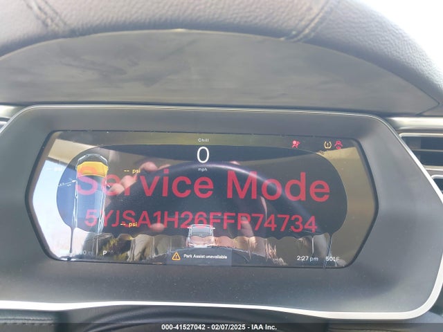 2015 TESLA MODEL S 5YJSA1H26FFP74734 Photo 6