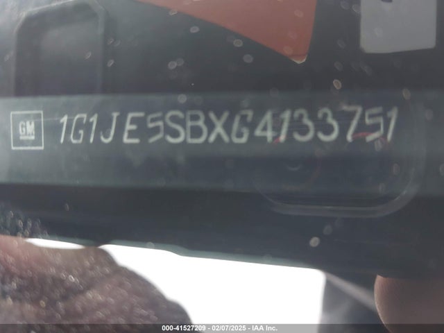 1G1JE5SBXG4133751 Chevrolet Sonic Ltz Auto