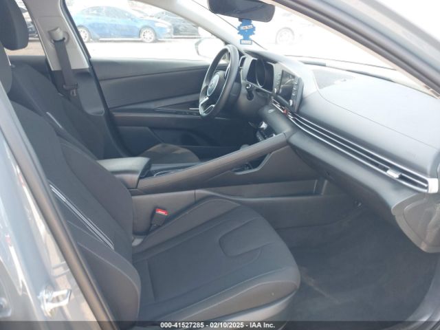 KMHLM4AJ6PU034104 Hyundai Elantra Hybrid Blue