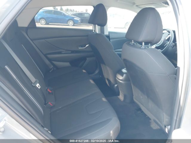 KMHLM4AJ6PU034104 Hyundai Elantra Hybrid Blue