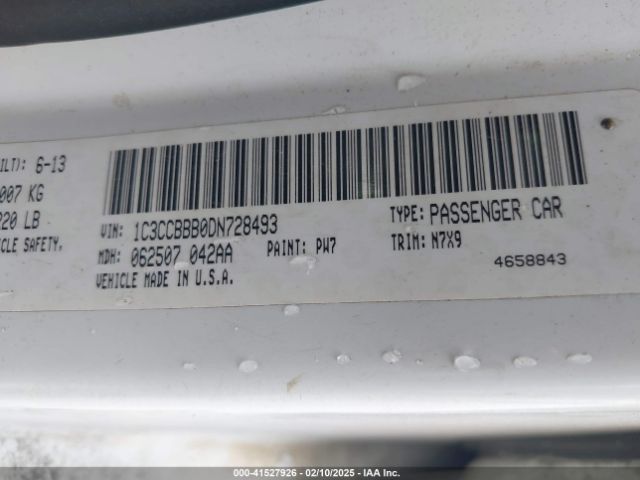 2013 CHRYSLER 200 1C3CCBBB0DN728493 Photo 8