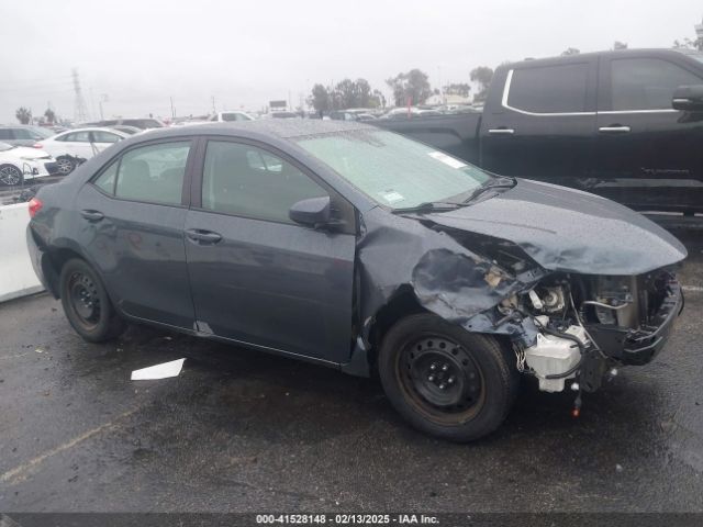 2T1BURHE1JC051841 Toyota COROLLA LE