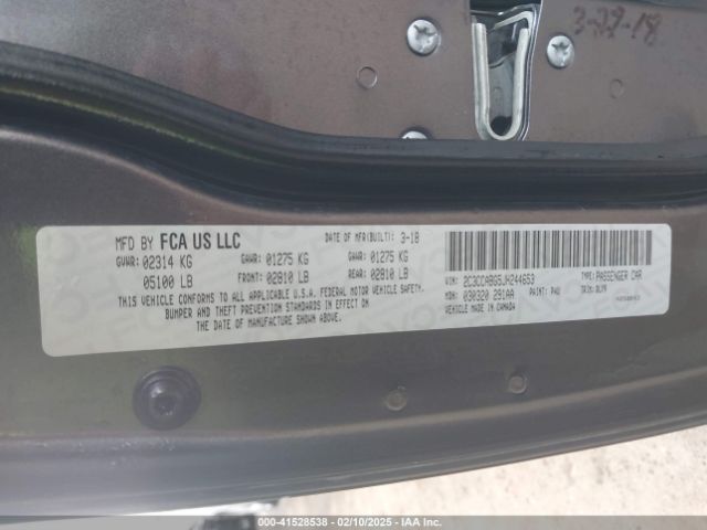 2C3CCABG5JH244653 Chrysler 300 300s
