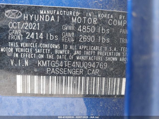KMTG54TE4NU094769 Genesis G70 3.3t Rwd