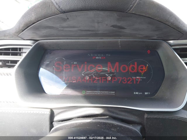 2015 TESLA MODEL S 5YJSA4H21FFP73217 Photo 6
