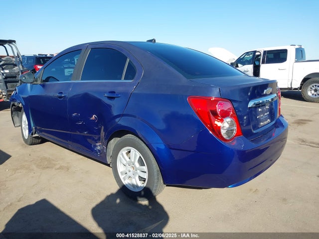 Chevrolet Sonic Lt Auto 2014 1G1JC5SH2E4129393 Image 3
