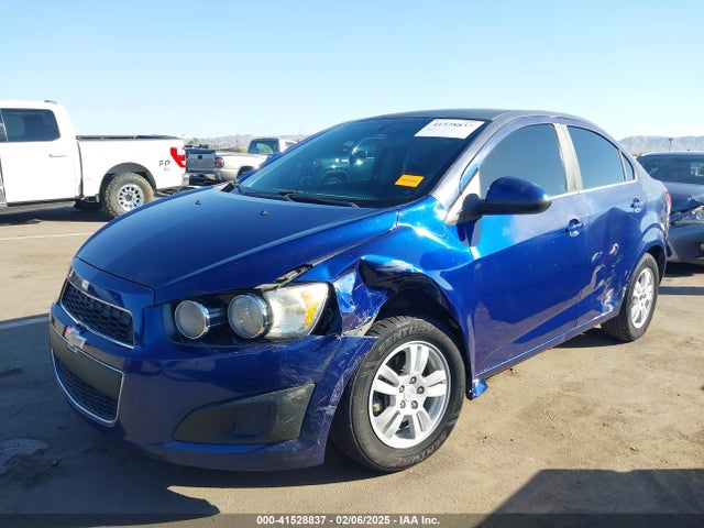 Chevrolet Sonic Lt Auto 2014 1G1JC5SH2E4129393 Image 6