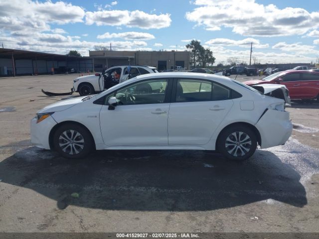 JTDEBRBE0LJ011804 Toyota Corolla Hybrid Le