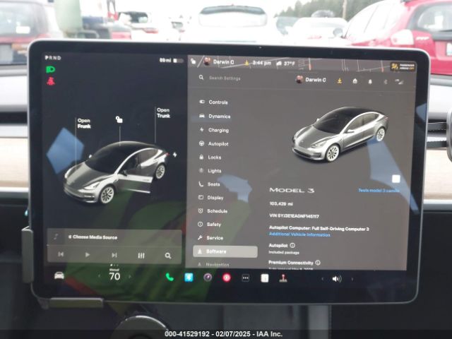 5YJ3E1EA0NF145117 Tesla Model 3 Rear-wheel Drive