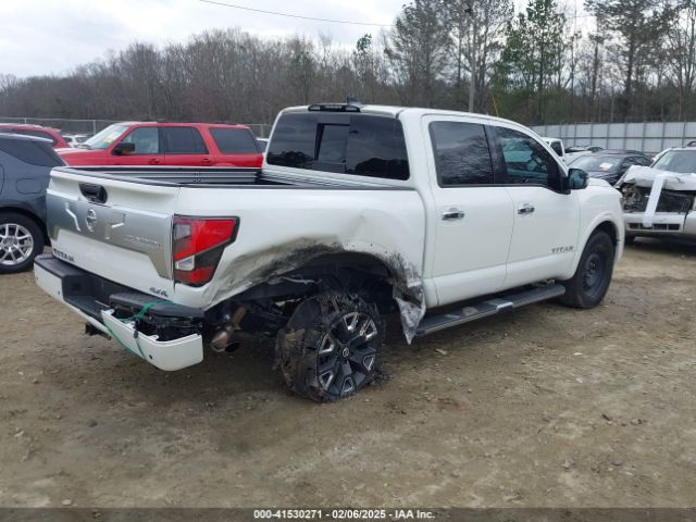 1N6AA1ED6NN100601 Nissan Titan Platinum Reserve 4x4