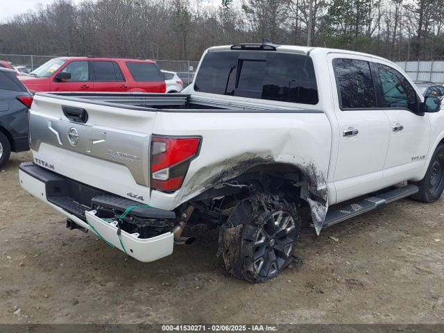 1N6AA1ED6NN100601 Nissan Titan Platinum Reserve 4x4