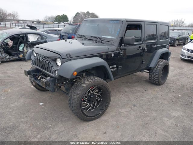 1C4BJWDG2JL898620 Jeep Wrangler Jk Unlimited Sport 4x4
