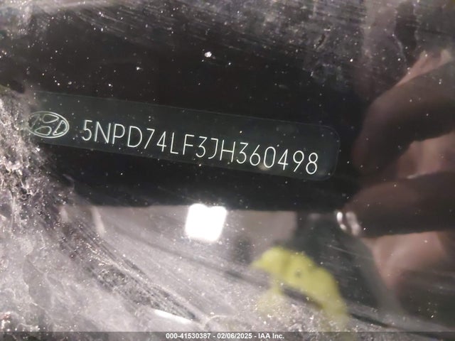 Hyundai ELANTRA SE 2018 5NPD74LF3JH360498 Image 9