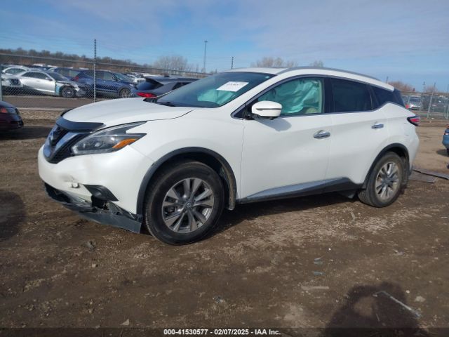 5N1AZ2MH3JN167264 Nissan Murano Platinum/s/sl/sv