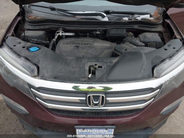 5FNYF6H88GB009653 Honda Pilot Ex-l