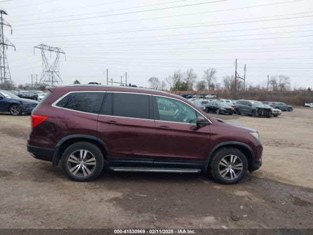 5FNYF6H88GB009653 Honda Pilot Ex-l