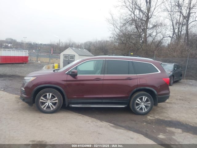 5FNYF6H88GB009653 Honda Pilot Ex-l