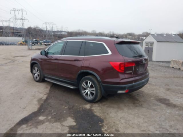 5FNYF6H88GB009653 Honda Pilot Ex-l
