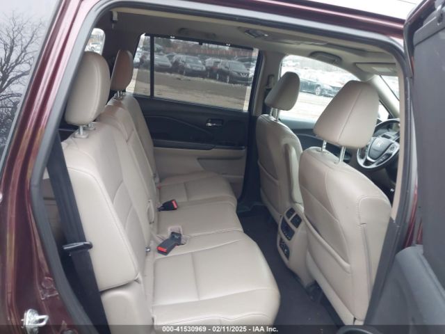 5FNYF6H88GB009653 Honda Pilot Ex-l