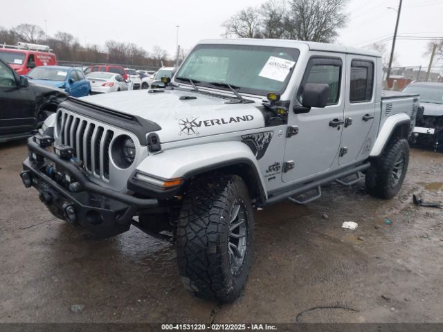 1C6HJTFG6NL115527 Jeep Gladiator Overland 4x4