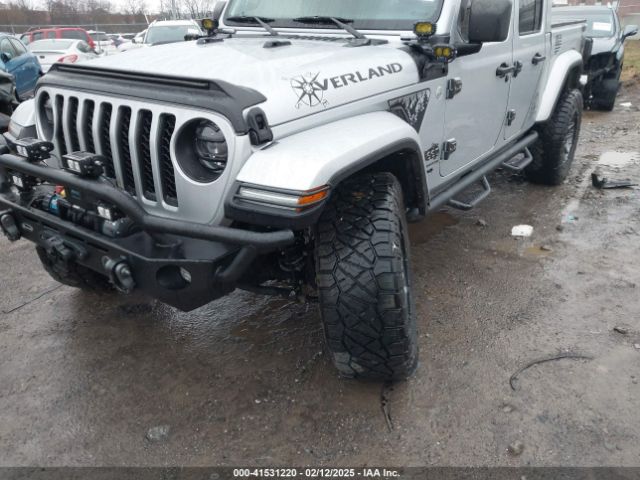1C6HJTFG6NL115527 Jeep Gladiator Overland 4x4