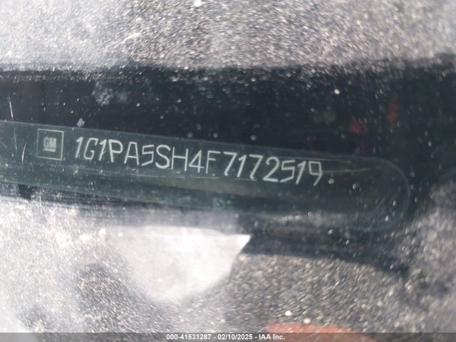 1G1PA5SH4F7172519 Chevrolet Cruze Ls Auto