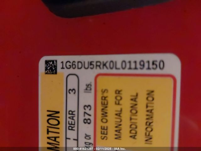 1G6DU5RK0L0119150 Cadillac Ct5 Sport