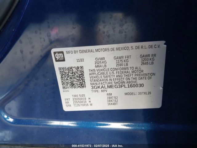 3GKALMEG3PL160030 GMC Terrain Fwd Sle