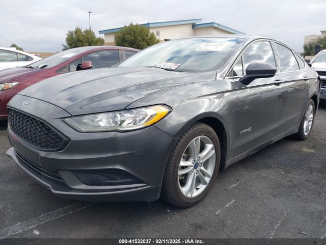 3FA6P0LU5JR110246 Ford Fusion Hybrid Se