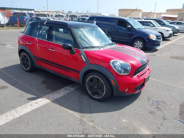 2012 MINI COOPER S COUNTRYMAN WMWZC3C57CWM28007 Photo 0