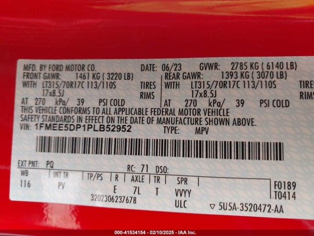 Ford Bronco Wildtrak 2023 1FMEE5DP1PLB52952 Image 9