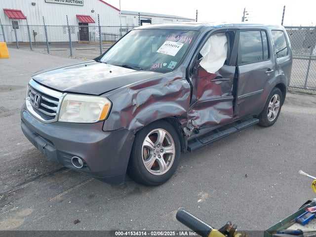 Honda Pilot Ex-l 2014 5FNYF4H59EB005344 Image 2