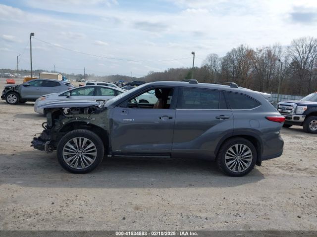 5TDEBRCH4MS026853 Toyota Highlander Hybrid Platinum