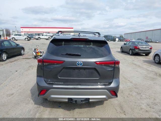 5TDEBRCH4MS026853 Toyota Highlander Hybrid Platinum