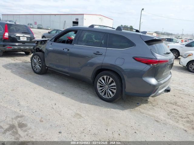 5TDEBRCH4MS026853 Toyota Highlander Hybrid Platinum