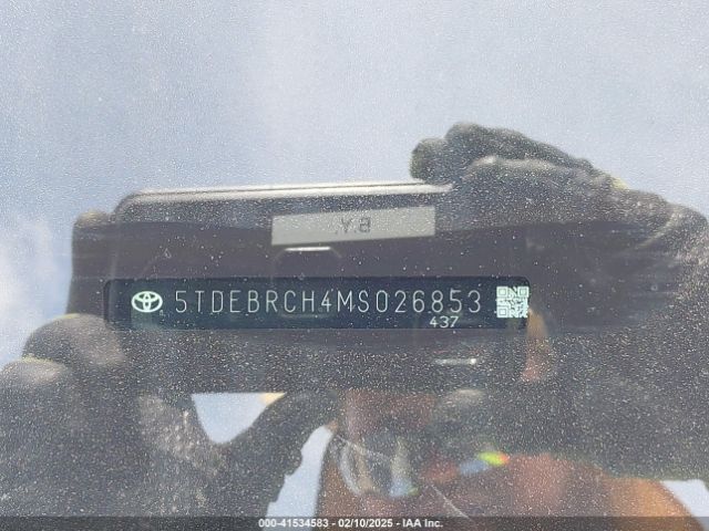 5TDEBRCH4MS026853 Toyota Highlander Hybrid Platinum