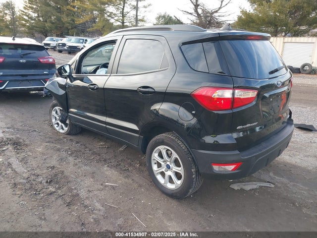MAJ6S3GL8NC457561 Ford Ecosport Se