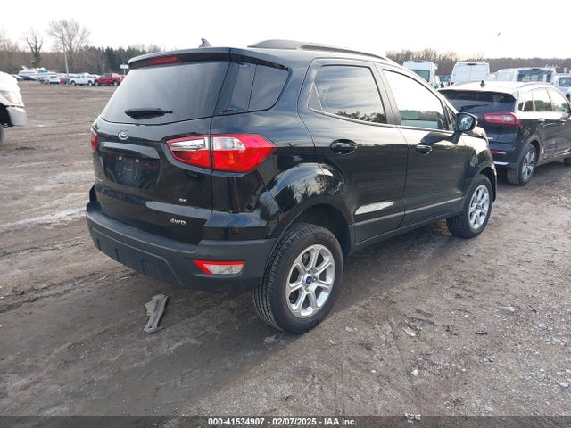 MAJ6S3GL8NC457561 Ford Ecosport Se