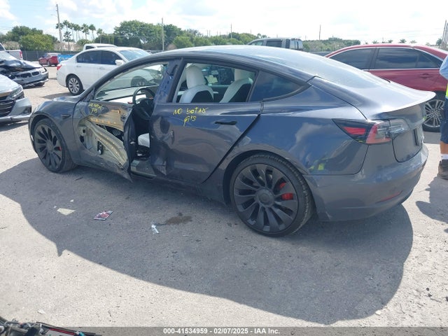 2022 TESLA MODEL 3 5YJ3E1EC9NF201184 Photo 2
