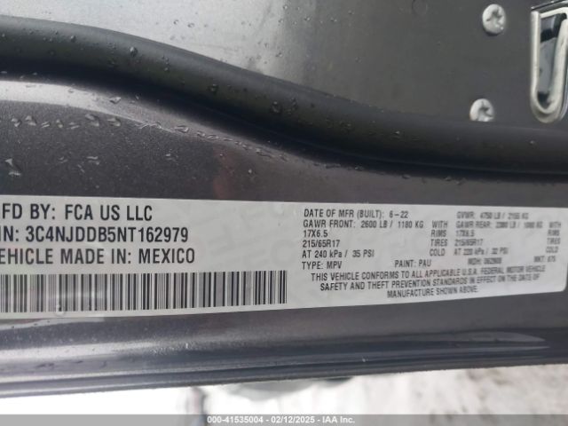 2022 JEEP COMPASS 3C4NJDDB5NT162979 Photo 8
